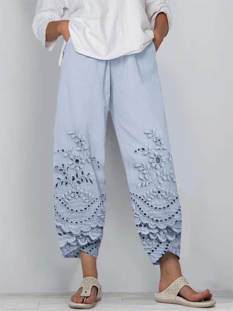 Noelya™ | Pantalon Imprimé Floral