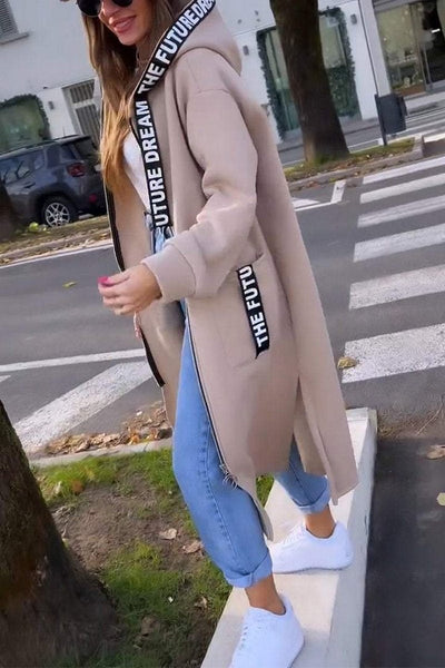 Roxane™ | Sweat Long à Capuche