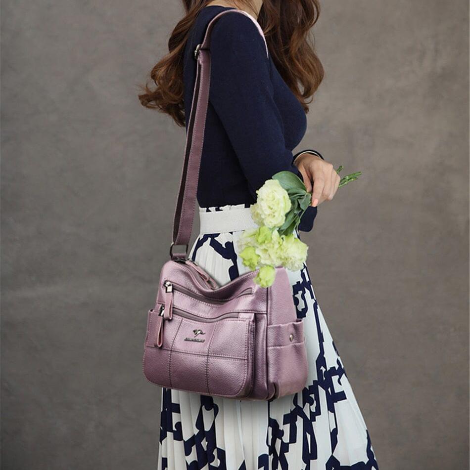 Léonie™ | Sac Bandoulière à Compartiments