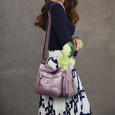 Léonie™ | Sac Bandoulière à Compartiments