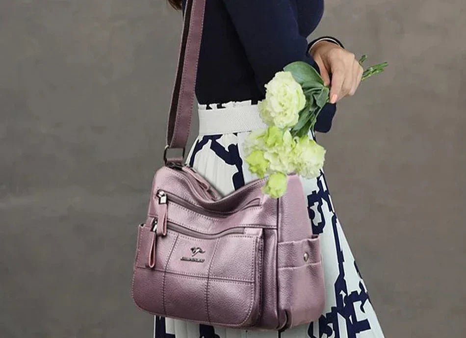 Léonie™ | Sac Bandoulière à Compartiments