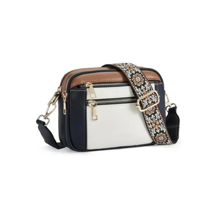 Isaure™ | Sac Bandoulière à Sangle Colorée