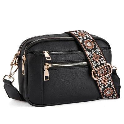 Isaure™ | Sac Bandoulière à Sangle Colorée