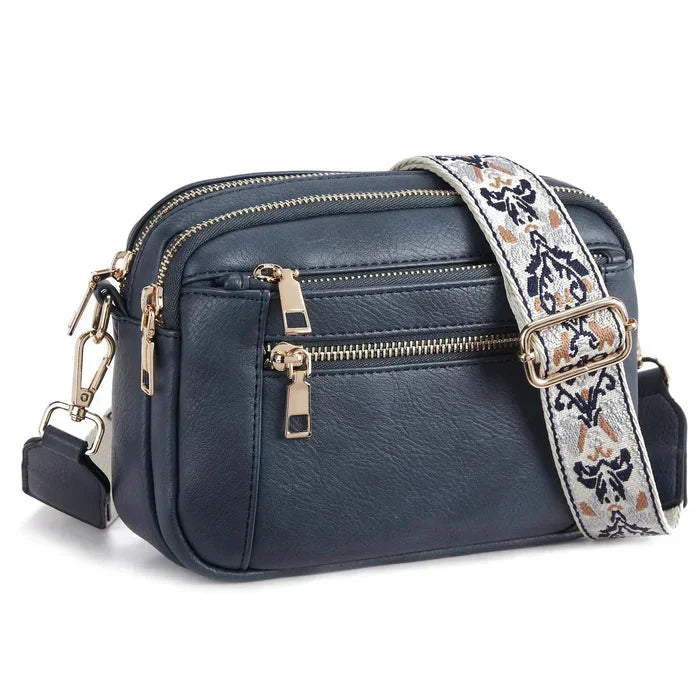 Isaure™ | Sac Bandoulière à Sangle Colorée