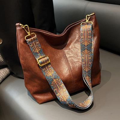 Énora™ | Sac Épaule avec Sangle Motif