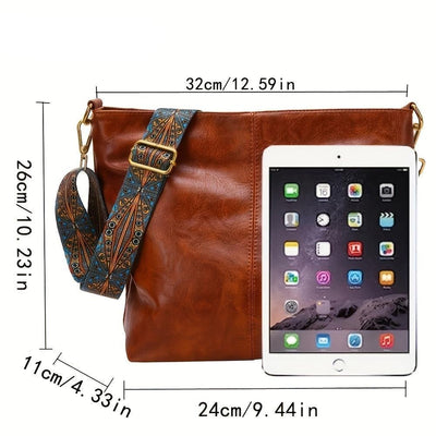Énora™ | Sac Épaule avec Sangle Motif