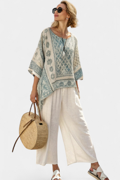 Solène™ | Ensemble Boho Bleu