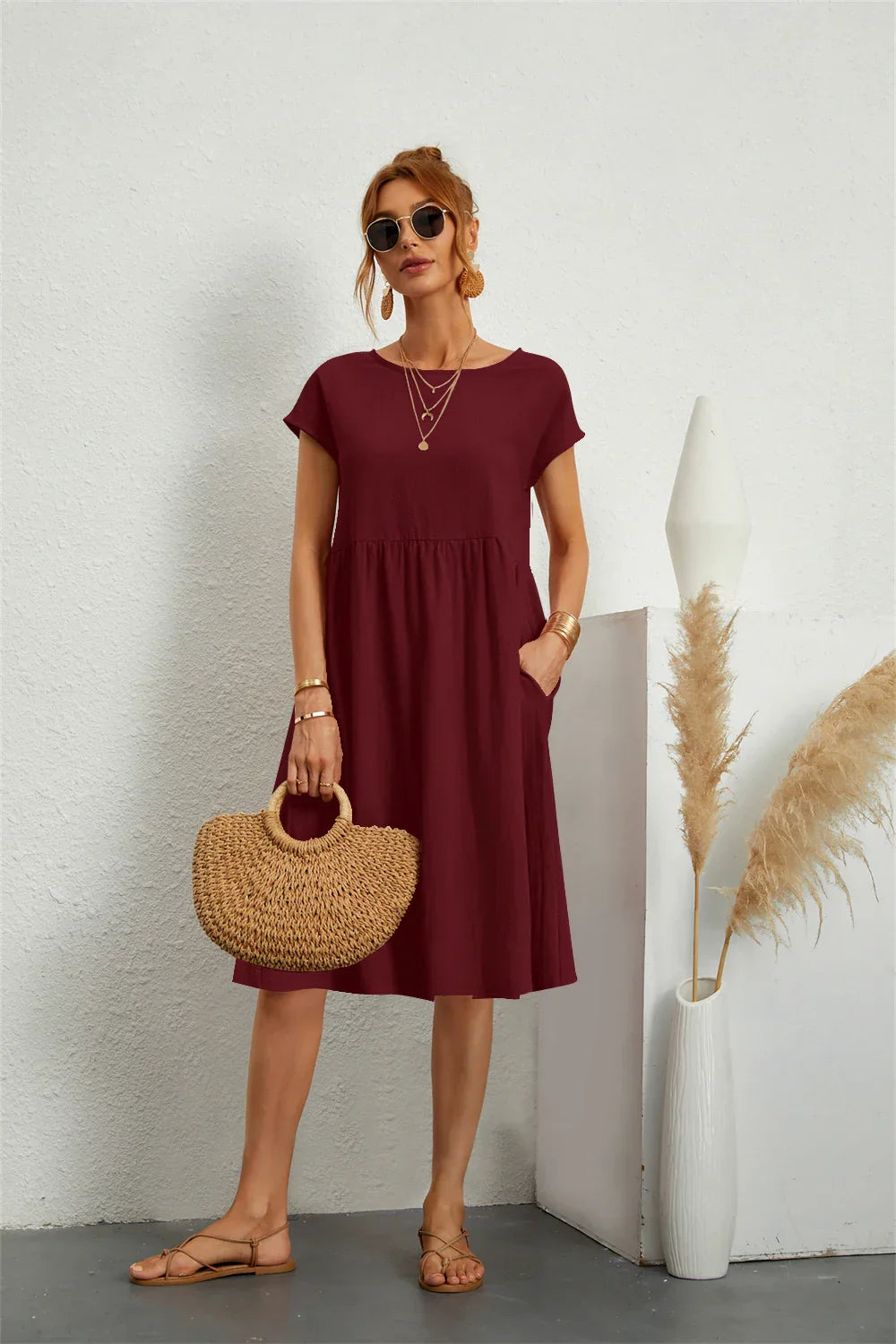 Lise™ | Robe de Poche Décontractée
