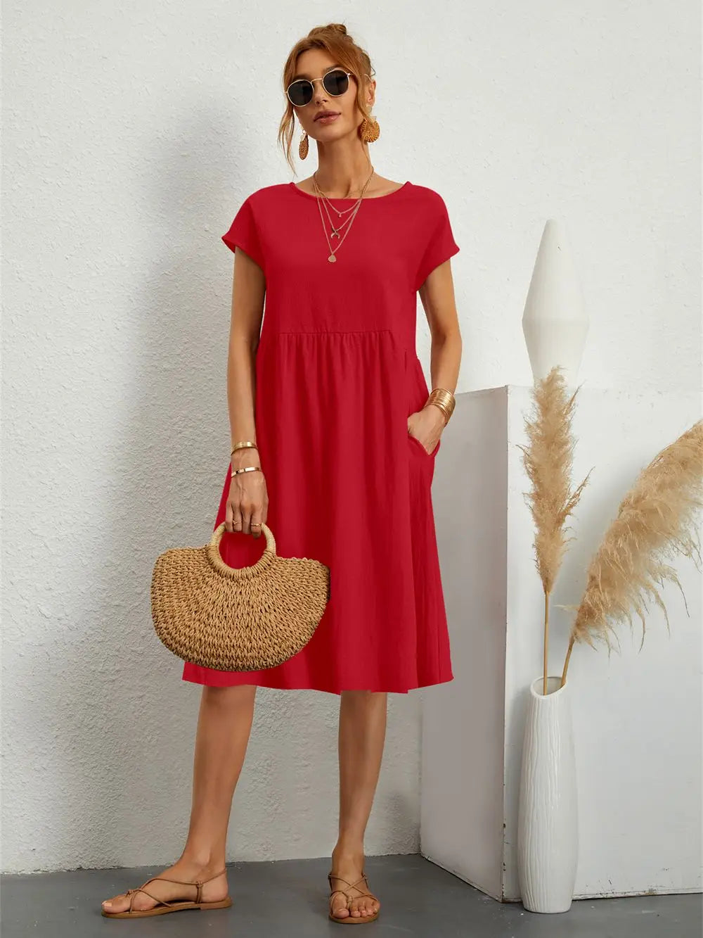 Lise™ | Robe de Poche Décontractée