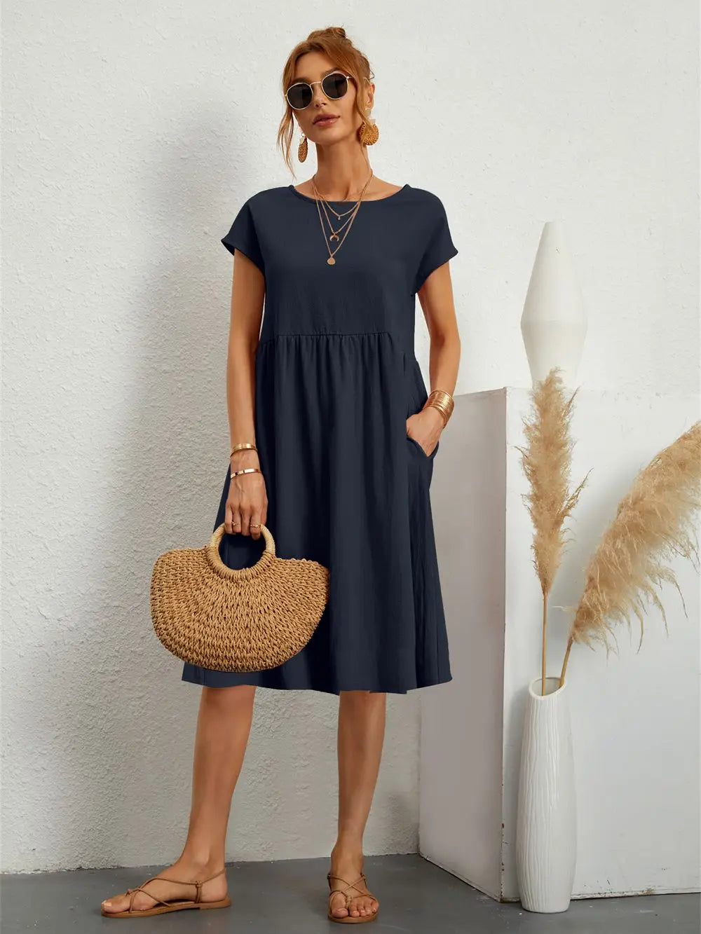 Bleu marine (Plus que 9 en stock) / 2XL