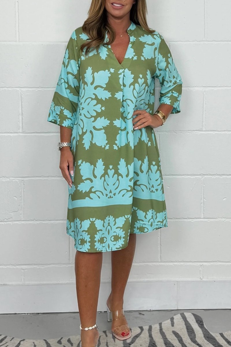 Bleu et vert armée / 5XL