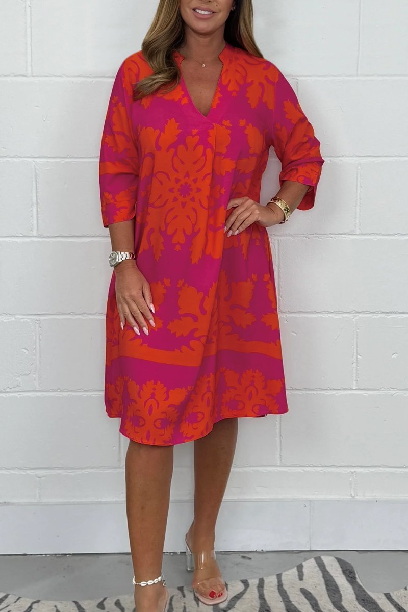 Orange et violet / 5XL