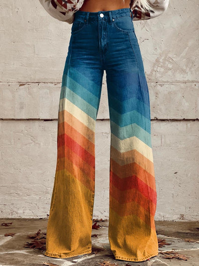 LÉA™ | Pantalon Bohème Rétro Vintage