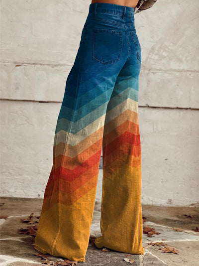 LÉA™ | Pantalon Bohème Rétro Vintage