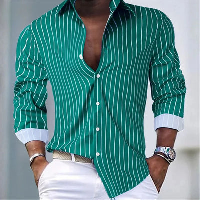 Marton™ | Chemise Rayée Essentielle
