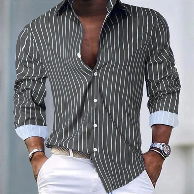 Marton™ | Chemise Rayée Essentielle