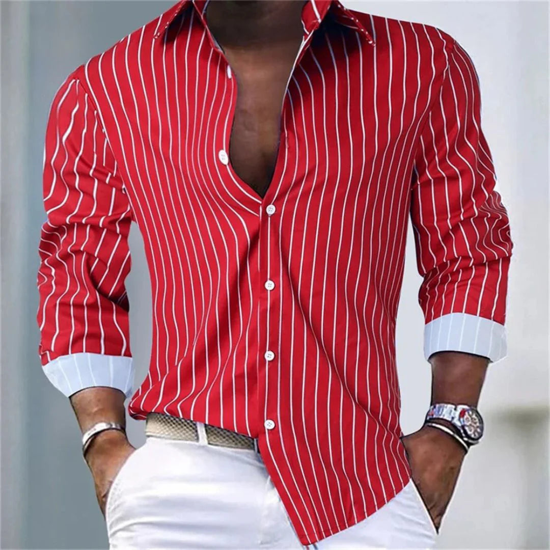 Marton™ | Chemise Rayée Essentielle