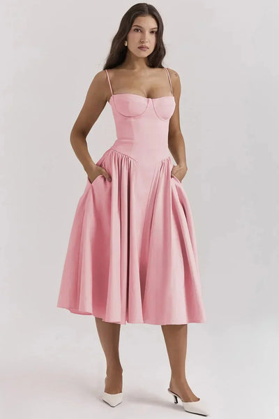 Kiki™ | Robe Midi Rétro