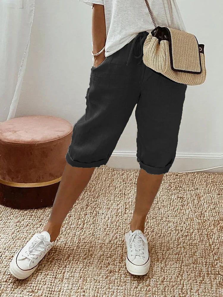 Luca™ | Short Léger Coton-Lin (1 acheté = 1 offert)