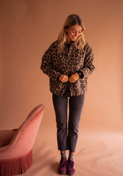 Luna™ | Veste Tendance Léopard