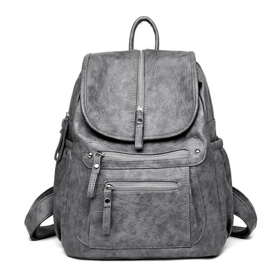 Léane™ | Sac à Dos Cuir Élégant