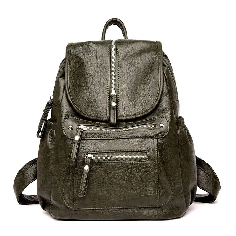 Léane™ | Sac à Dos Cuir Élégant