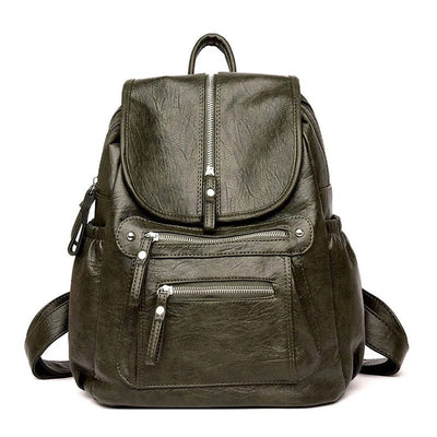 Léane™ | Sac à Dos Cuir Élégant