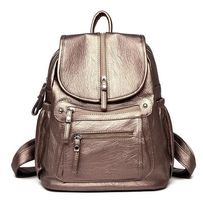 Léane™ | Sac à Dos Cuir Élégant