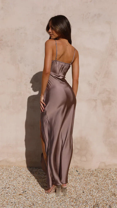 Ilana™ | Robe Longue Fendue