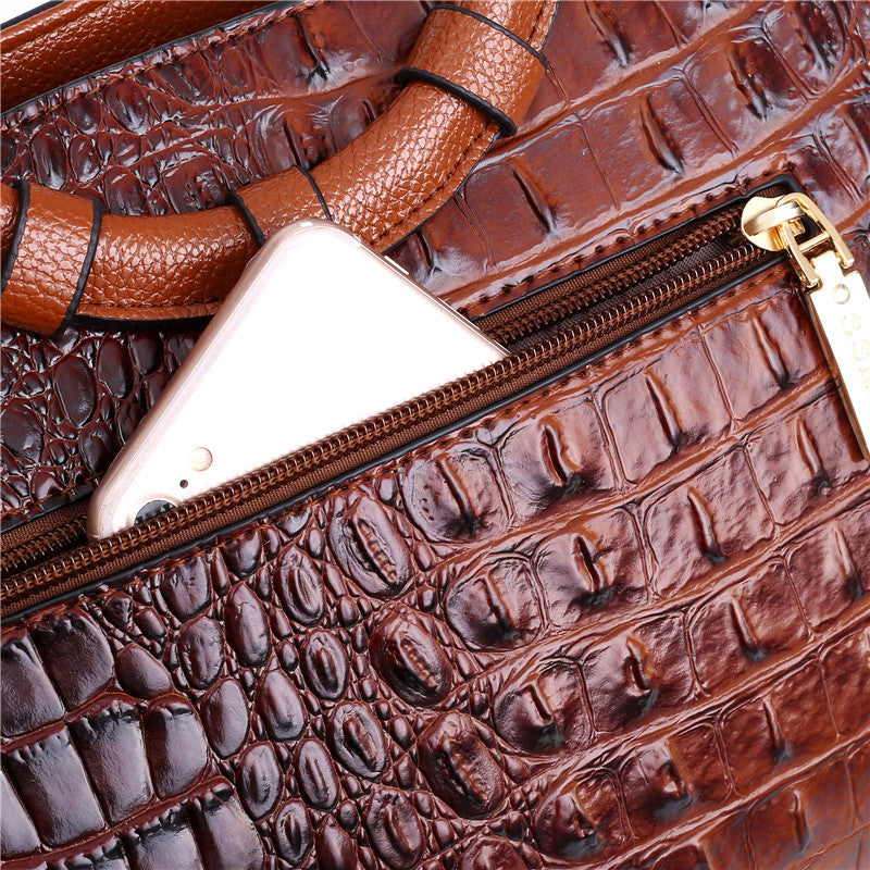 Éline™ | Sac Croco Élégant