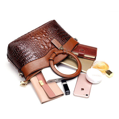 Éline™ | Sac Croco Élégant