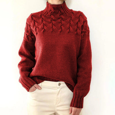 Elena™ | Pull Col Roulé