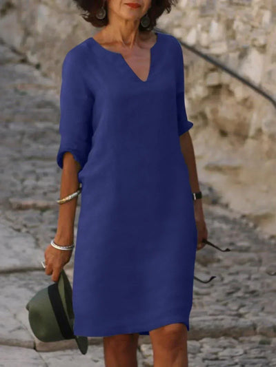 Nadine™ | Robe Élégante avec Décolleté en V