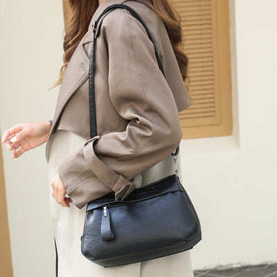 Violette™ | Sac Épaule Bordeaux