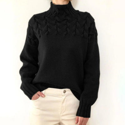 Elena™ | Pull Col Roulé
